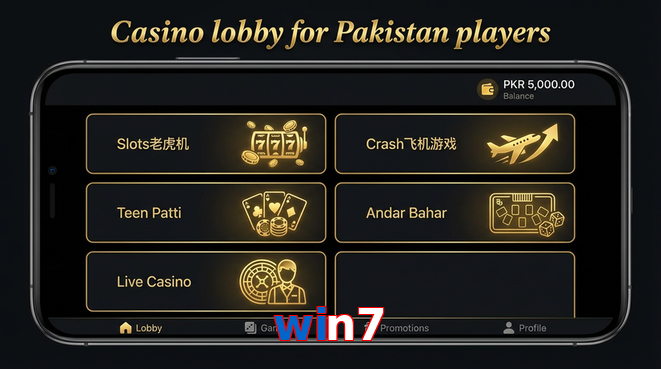 Lobby view of Win7 for Pakistan users